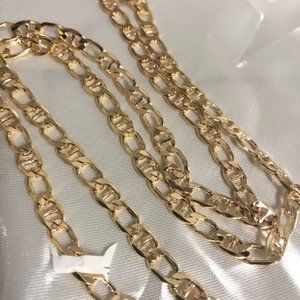18k Gold Filled Men Necklace
